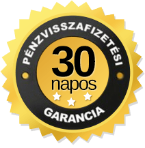 30 napos pénzvisszafizetés garancia